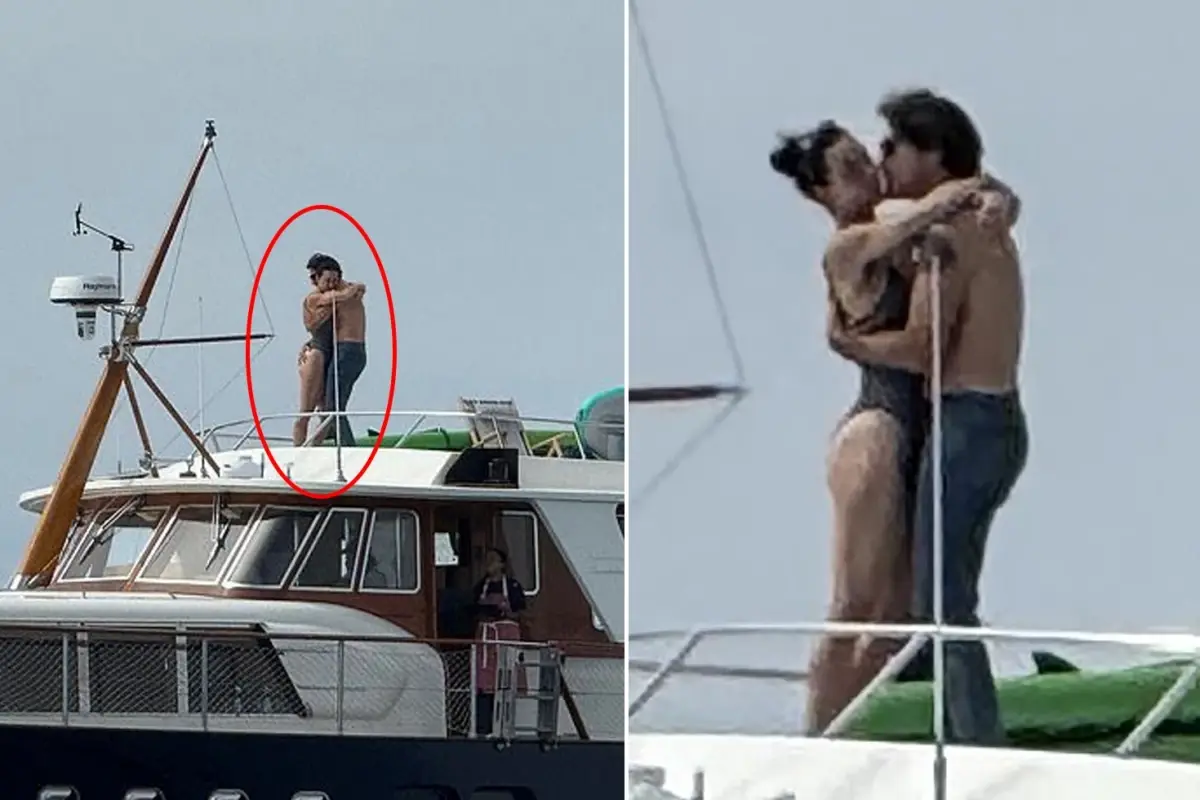 Katy Perry ile Justin Trudeau lüks yatta dudak dudağa görüntülendi