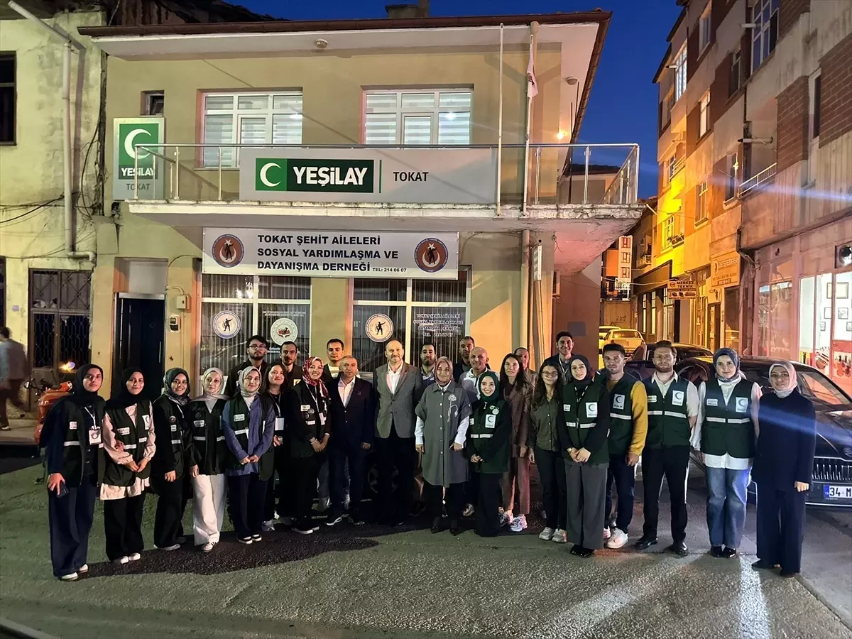 Yeşilay Başkanı Dinç Tokat’ta