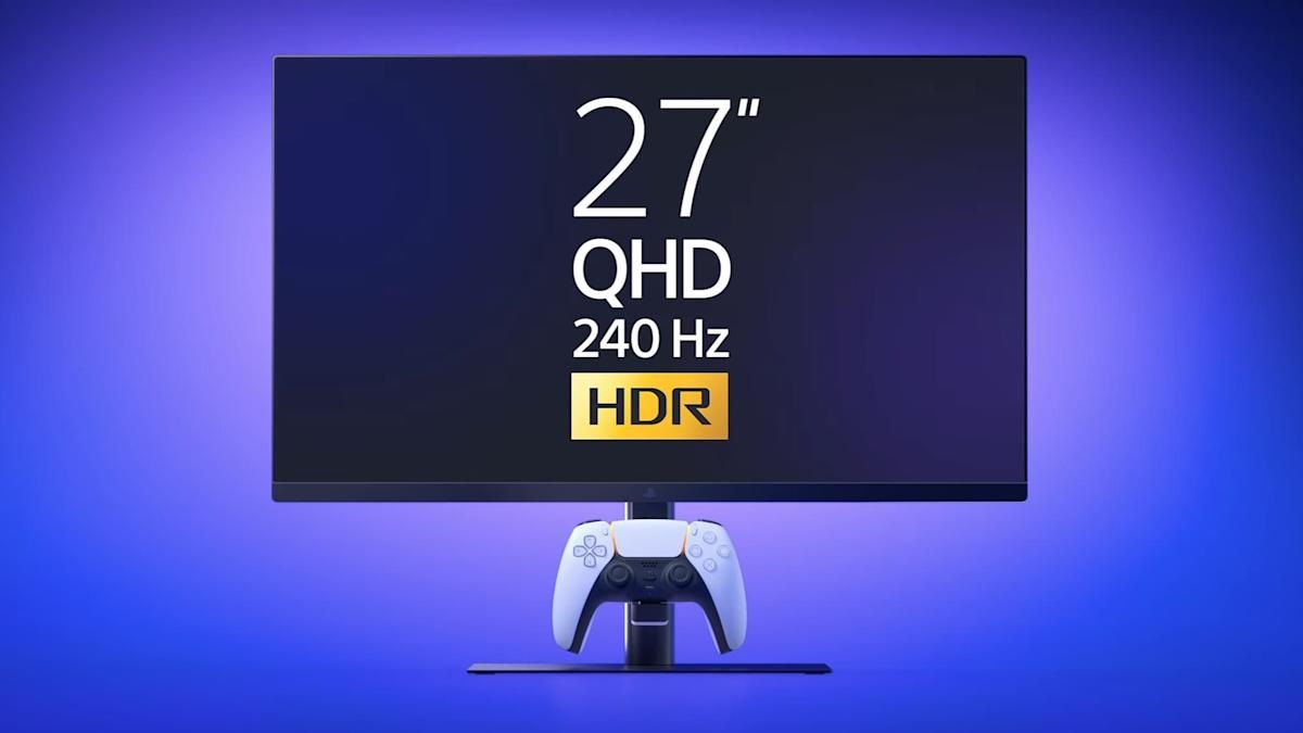 Sony, ilk resmi PlayStation monitörünü tanıttı: Dahili DualSense şarj özelliği de var