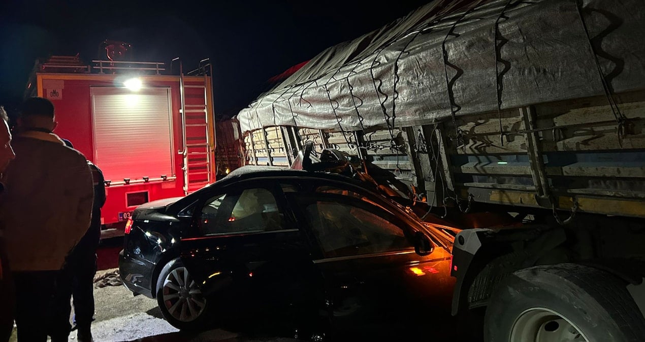 TIR dehşeti: 2 ölü, 2 yaralı