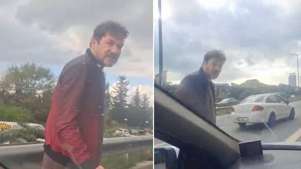 Üsküdar’da trafik tartışmasında aracın önünü camları yumruklayan saldırgan gözaltına alındı