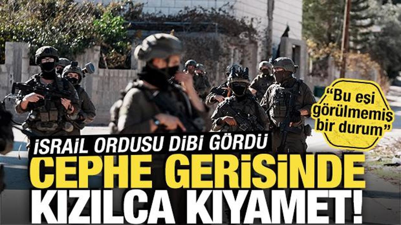 İsrail ordusu dibi gördü: Cephe gerisinde kızılca kıyamet! ‘Bu eşi görülmemiş bir durum’