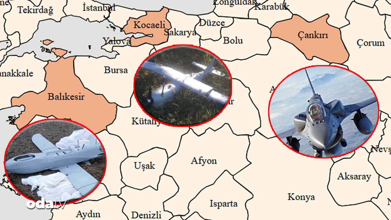 Varan 3… Çankırı, Kocaeli derken… Şimdi Balıkesir’de İHA düştü