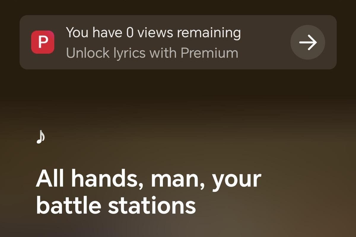 YouTube Music ücretsiz kullanımda şarkı sözlerine limit getirdi