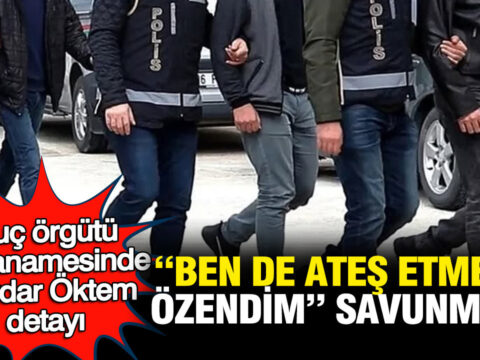 Suç Örgütü İddianamesindeki Serdar Öktem Detayı: “Ateş Etmeye Özendim” İfadesi**