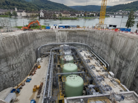 İsviçre’de Yeraltında İki Futbol Sahası Büyüklüğünde Dev Enerji Deposu İnşa Ediliyor