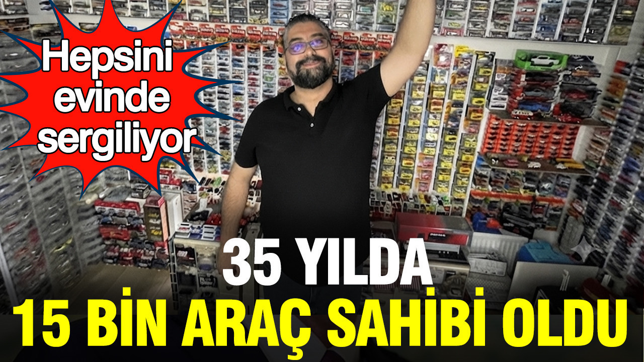35 yilda 15 bin maket araba biriktirdi evindeki o oda gorenleri saskina ceviriyor MbrZ3kYP